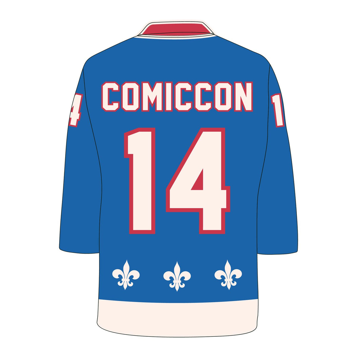 Quebec City Comiccon "Nordiques" Hockey Jersey