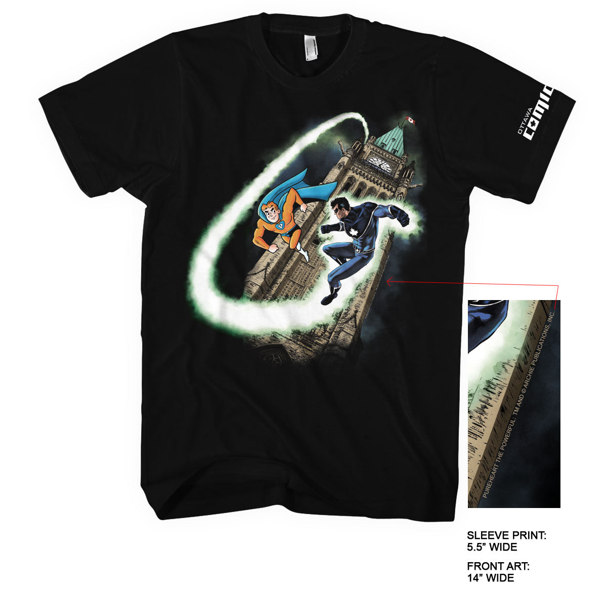 Ottawa Comiccon 2014 Poster Shirt