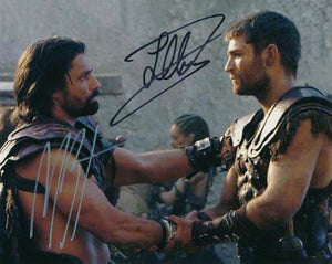 Manu Bennett and Liam McIntyre Autograph