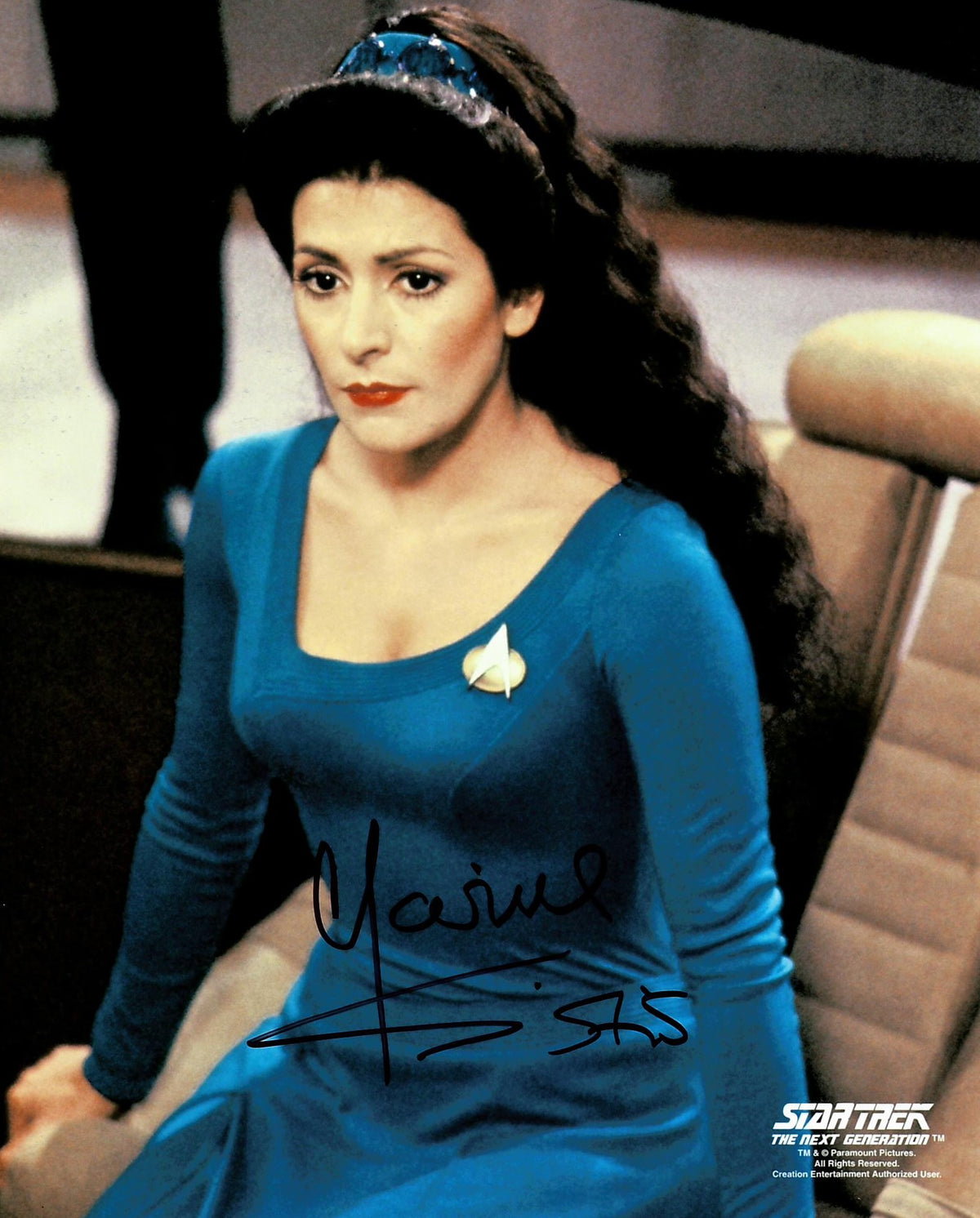 Marina Sirtis Autograph