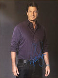 Photo autographiée par Nathan Fillion
