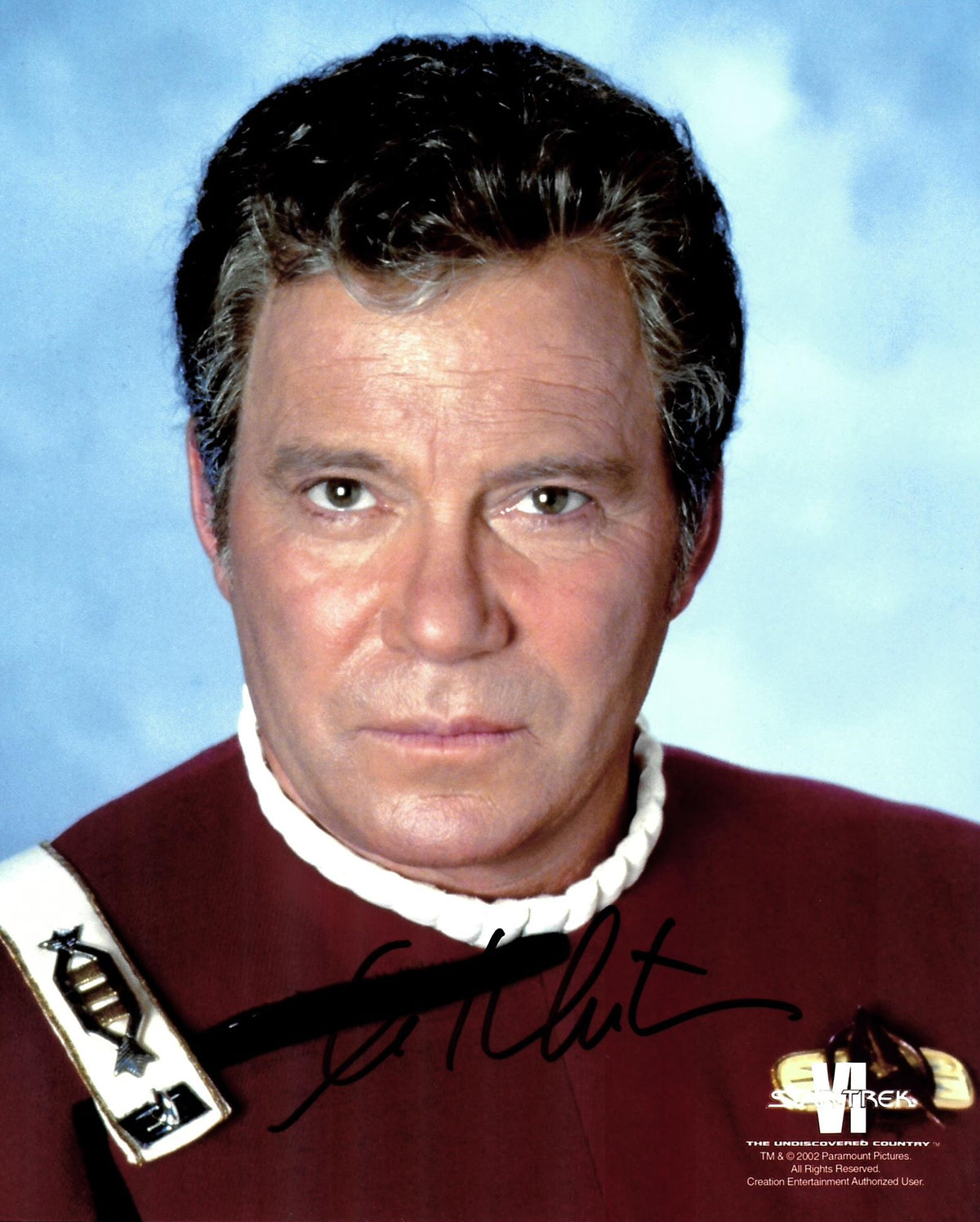 Photo autographiée par William Shatner